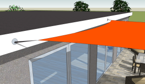 shade sail mount sun fascia installation mounting points outsidemodern tips