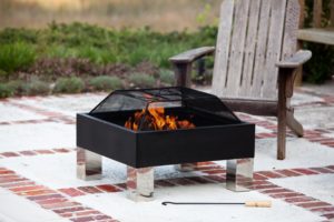 Fire Sense Square Fire Pit