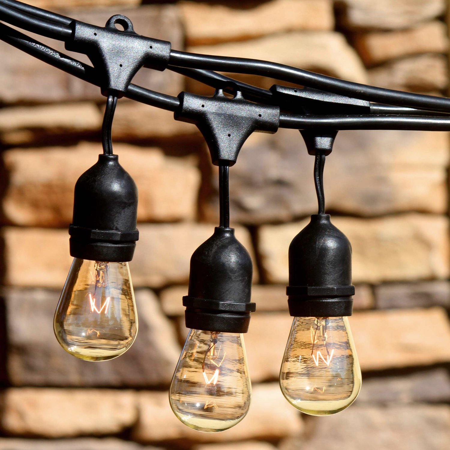 best outdoor string lights for the patio and the garden outdoor bulb lights amazon