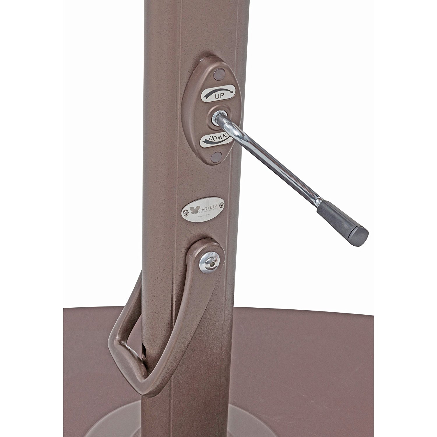 The Overhang Patio Umbrella Reviews and Information OutsideModern