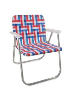 Best Webbed Lawn Chairs Vintage Furniture Reviews Lawn Chair Usa Aluminum Webbed Picnic Old Glory With White Arms
