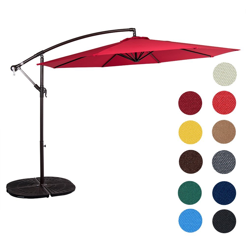 Articulating Patio Umbrella Reviews and Information OutsideModern