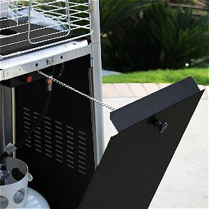 Garden Radiance Pyramid Heater Tank Storage