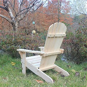 Songsen Kids Adirondack Chair in the Garden