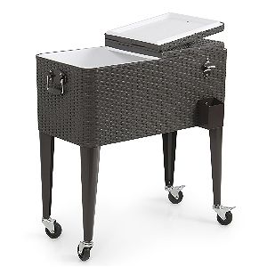 Belleze 014-HG-14145 80QT Portable Rolling Cooler Ice Chest