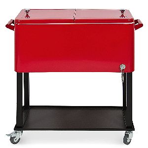 Best Choice Products 80-Quart Rolling Cooler, the Best Rolling Patio Cooler Cart