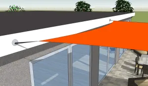 Mounting Shade Sail on Fascia
