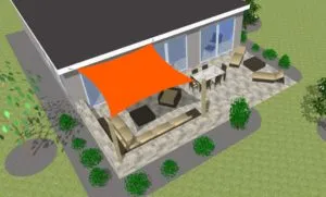 Consider Solar Orientation When Placing a Shade Sail