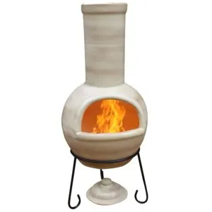Clay Chiminea