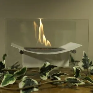 A Vent Free Table top Fireplace