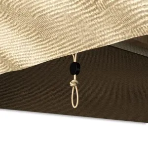 Bench Cover Cinch Detail