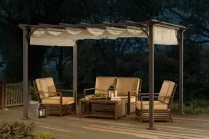 Sunjoy Naples 10’ x 8’ Steel Pergola