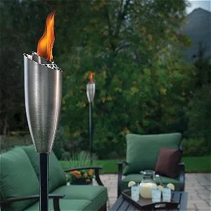 Tiki Brand Stainless Steel Torch In Context