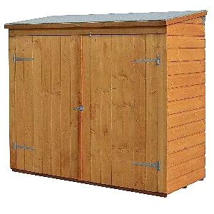 Bosmere Rowlinson WS1881H Wood Garbage Can Shed