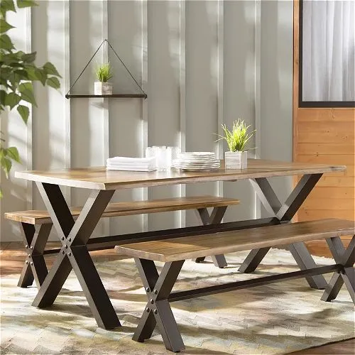 Laurel Foundry Modern Farmhouse Outdoor Dining Set