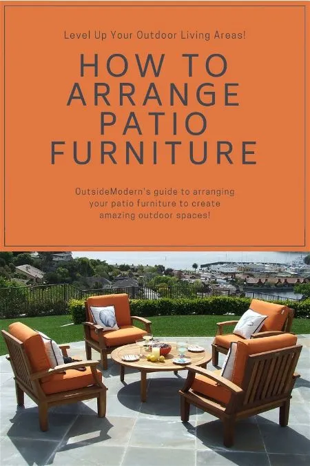How to Arrange Patio Furniture