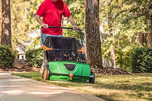 leaf and lawn sweeper