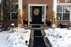 best snow melting walkway mat