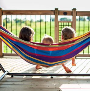 Kids on a Hammock