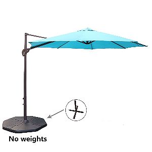 Le Papillon 10ft Offset Umbrella Blue