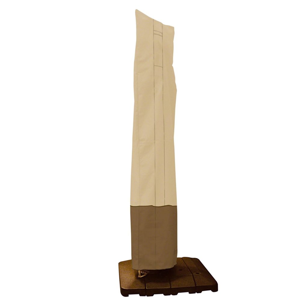 Classic Accessories Veranda Patio Offset Cantilever Umbrella and Base Cover