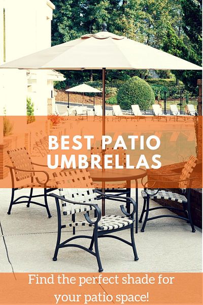 best outdoor table umbrella