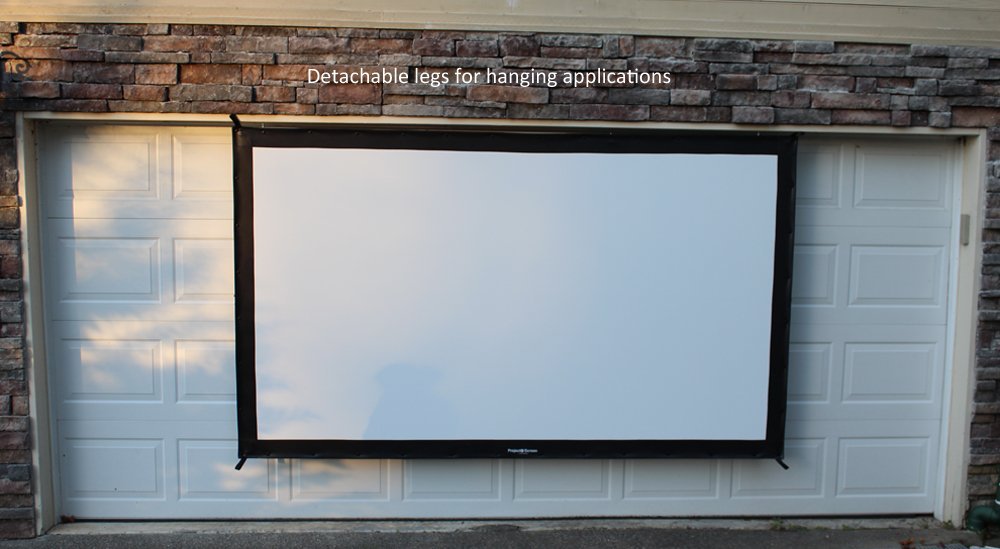 Best Outdoor Projector Screen, Watch Movies Outside! OutsideModern