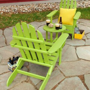 Kick Back In A Beautiful Poly Resin Adirondack Chair Outsidemodern