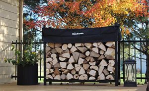 Wood Seasoning on a Firewood Rack
