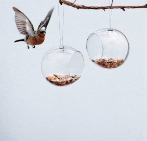 Eva Solo Mini Bird Feeders Two Pieces