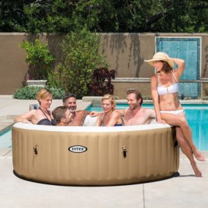 Intex 85in PureSpa Portable Bubble Massage Spa Set