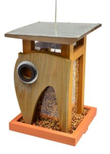Rosso International Art Deco Bird Feeder