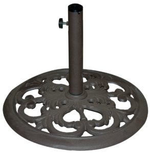tilt umbrella with base