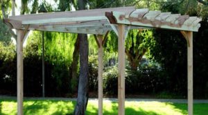 GardenCraft Redwood Pergola 10' x 12'