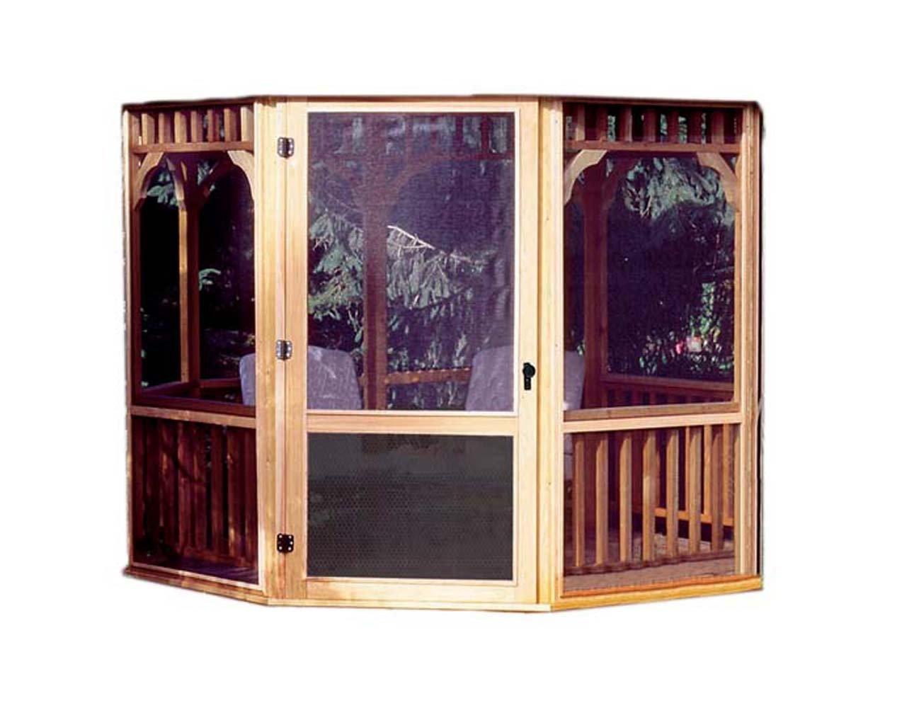 Wooden Gazebo Kits and Pavillion Kits OutsideModern