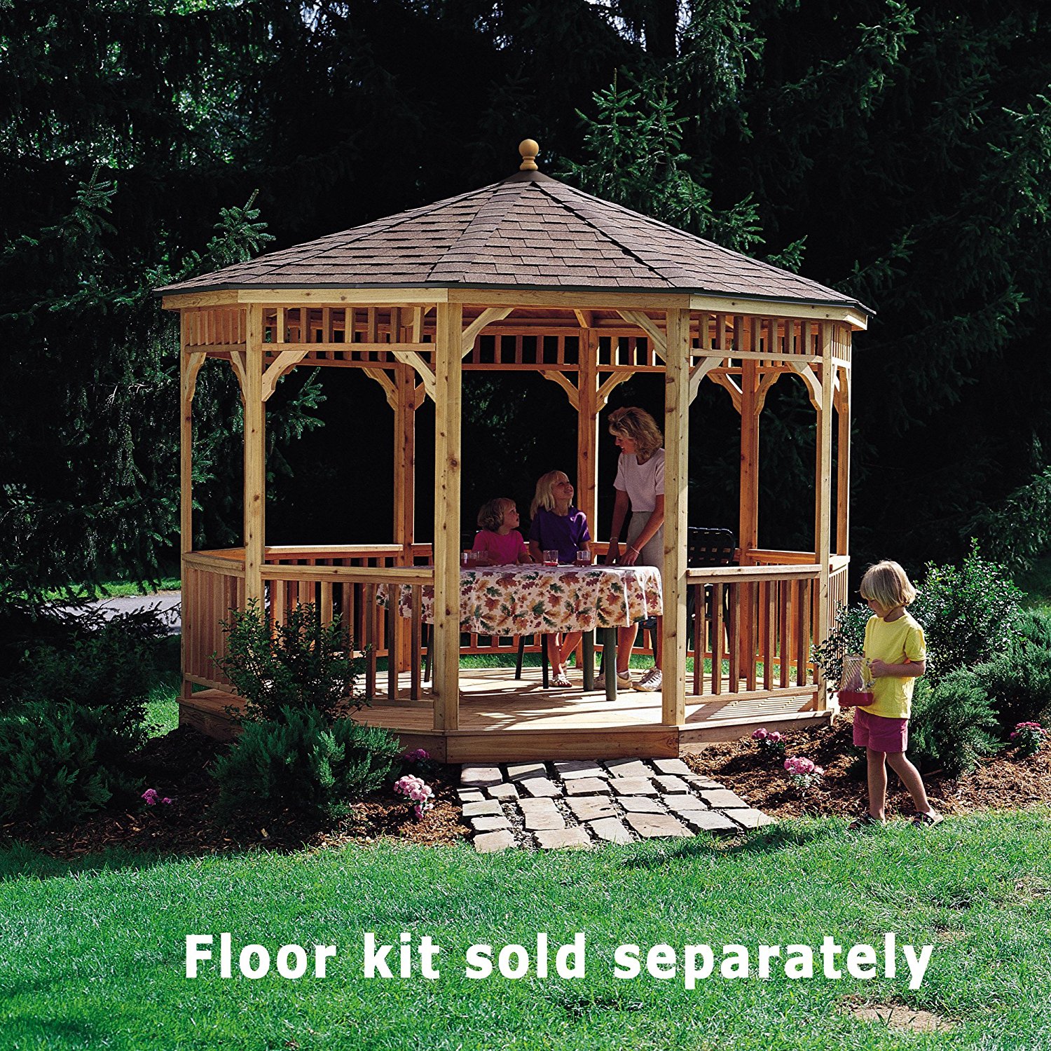 Wooden Gazebo Kits and Pavillion Kits OutsideModern