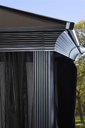 Sojag Sedona Roof, one of the Best Metal Gazebo Kits available!