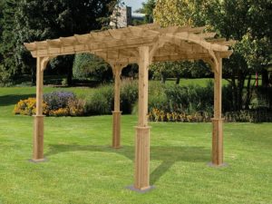 Suncast PA1012 Cedar Pergola Kit
