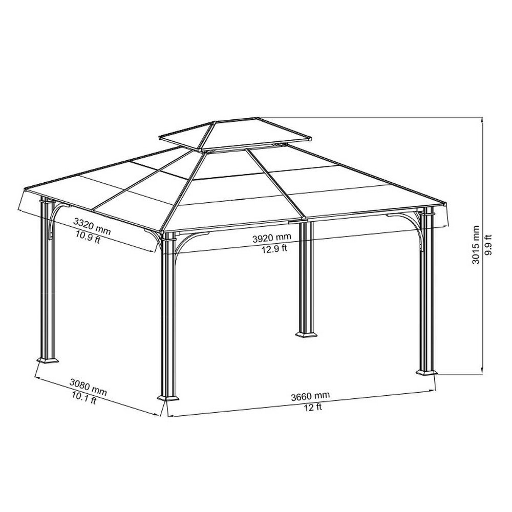 Metal Gazebo Kits. 5 of the Best Hard Top Gazebo Kits OutsideModern