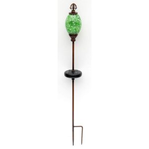 Trendscape Single PC Green Egg Ball Solar LED Light