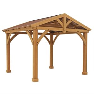 A Cedar Back Yard Pavilion