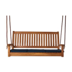 Teak Swing with Cushions by All Things Cedar