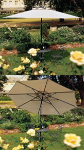 Coolaroo Market Umbrella Smoke 11-Feet
