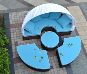 Husen Bellagio 4-piece Daybed Top View