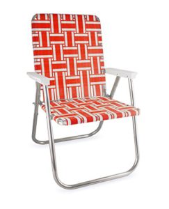 lightweight aluminum webbed folding lawn chairs