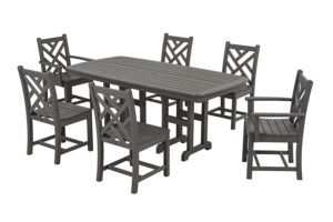 Resin Plastic Dining Set by Polywood