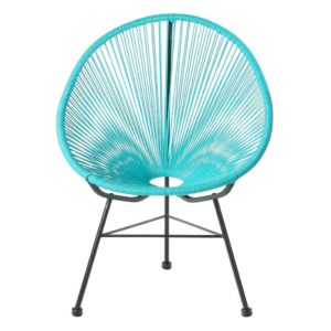 PoliVaz PV-ML-BL Mayan Hammock Acapulco Lounge Chair, Blue