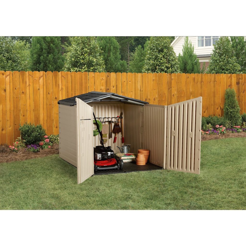 garden shed materials: wood vs. resin vs. metal