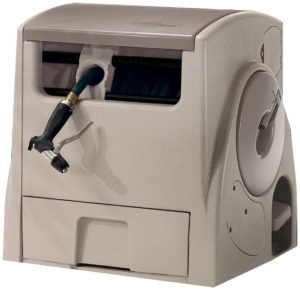 Suncast PW100 Powerwind 100-Foot Capacity Automatic Rewind Garden Hose Reel