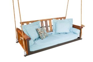 The Porch Company Teak Craftsman Bed Swing